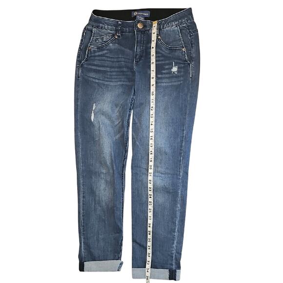 Democracy Dark Blue Ankle Jeans - Picture 9 of 12